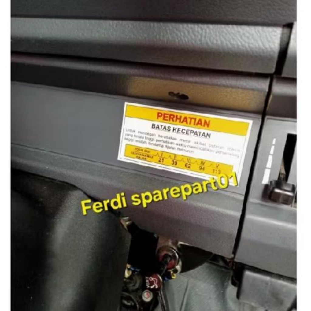 Stiker sticker Dasbor MITSUBISHI L300