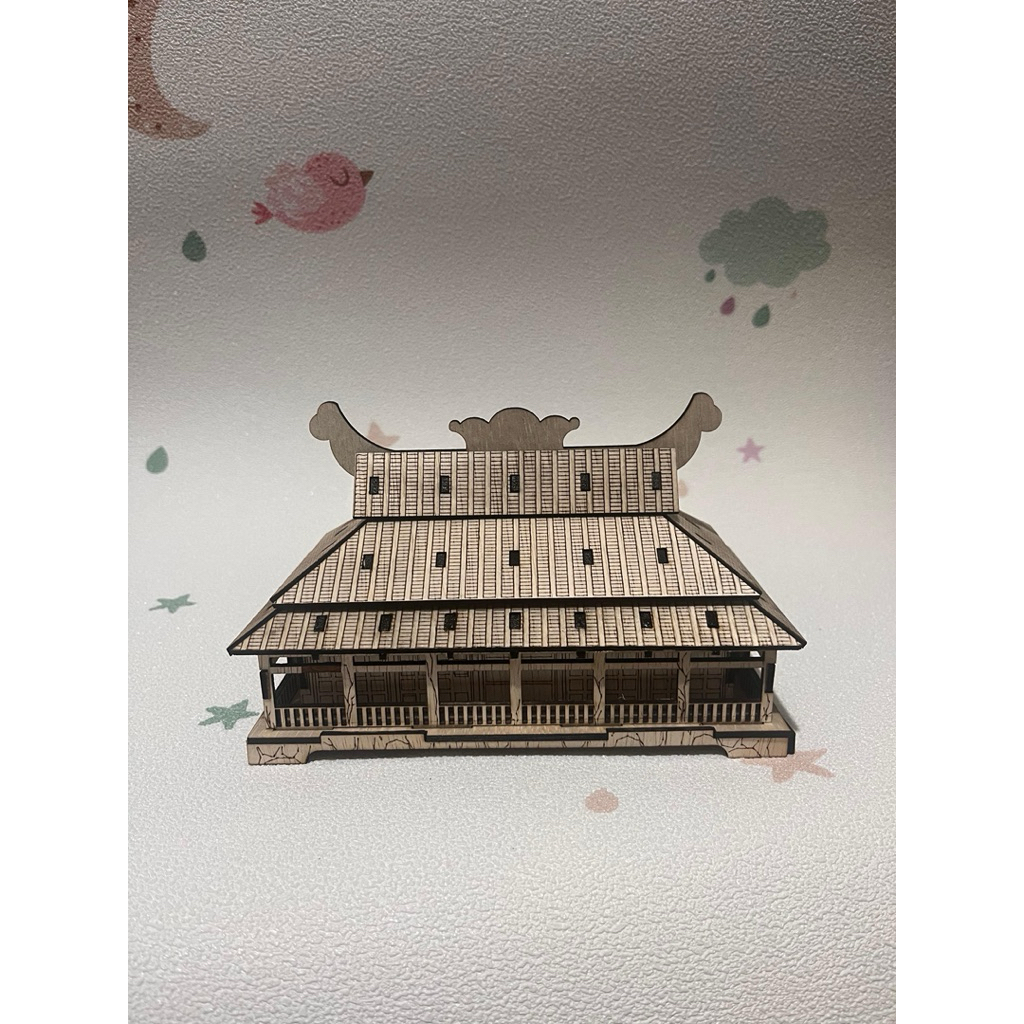 Miniatur Rumah Jepang Paludarium Aquascape