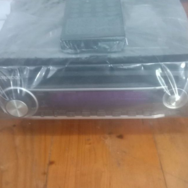 Head unit Single din Tip Tape Mobil Kenwood lengkap segel