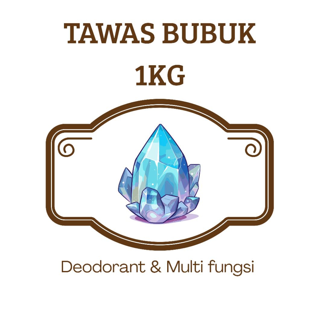 Tawas Bubuk 1kg Penjernih Air Penghilang Bau Ketiak Pembersih Air Pembersih Air Sumur