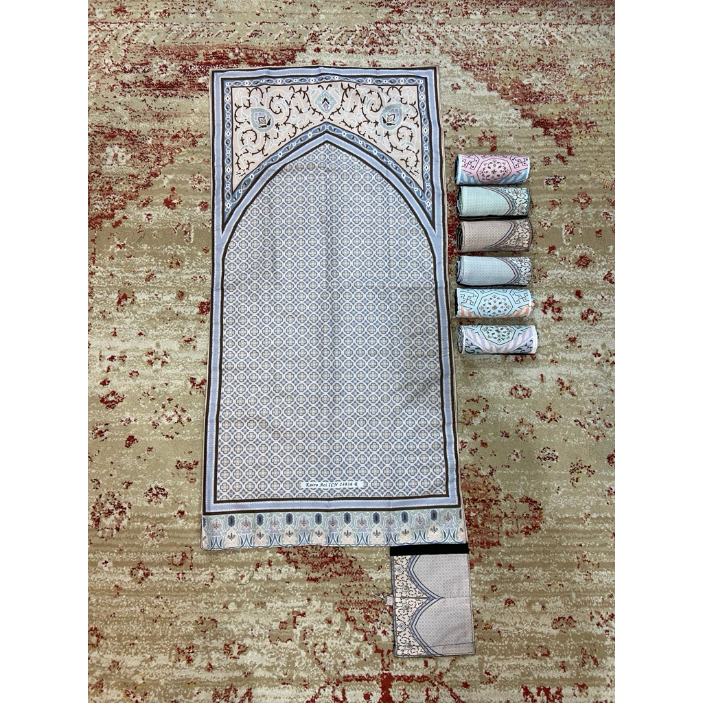 Sajadah Traveling Anti Slip Premium | Sajadah gengga traveling anti slip
