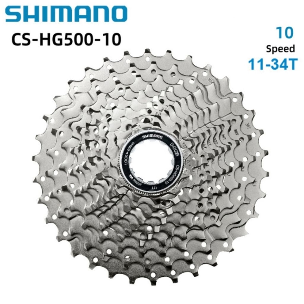 Sprocket Shimano tiagra hg500 11-34 10sp sprocket shimano 10sp sprocket shimano hg500 roadbike