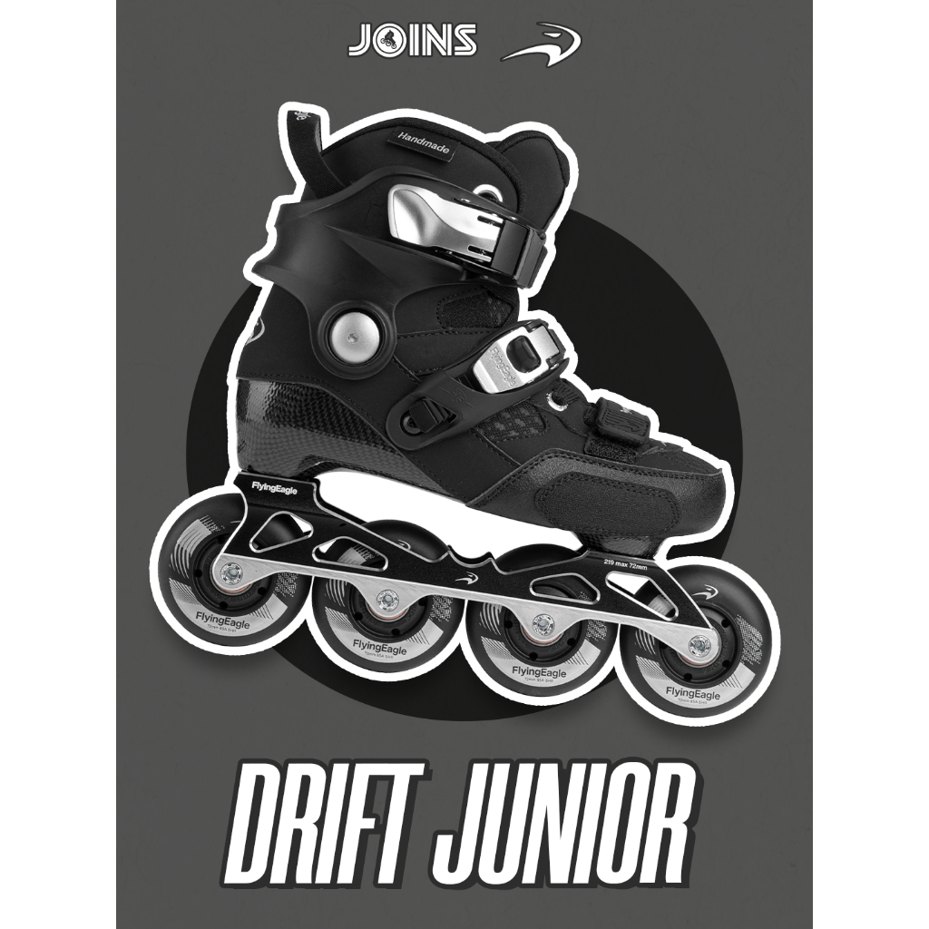Sepatu Roda FLYING EAGLE DRIFT JR NEW25 Black