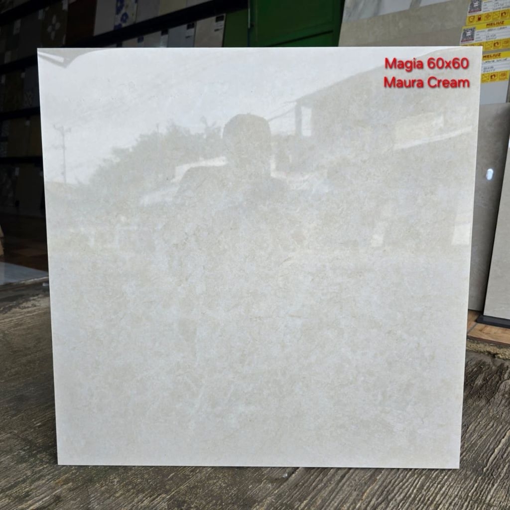 Granit lantai 60x60.Maura Cream/Magia Granit