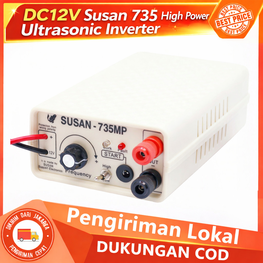 SUSAN 735MP Inverter 2500W ULTRASONIK INVERTER/ Ultrasonicinverter SUSAN 835MP