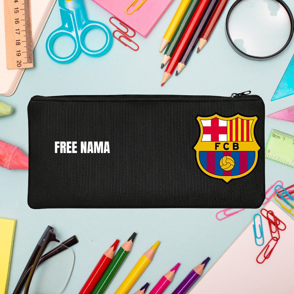 Free Nama Tempat Pensil Anak Laki-Laki Logo Team Sepak Bola Spanyol 2025 2026