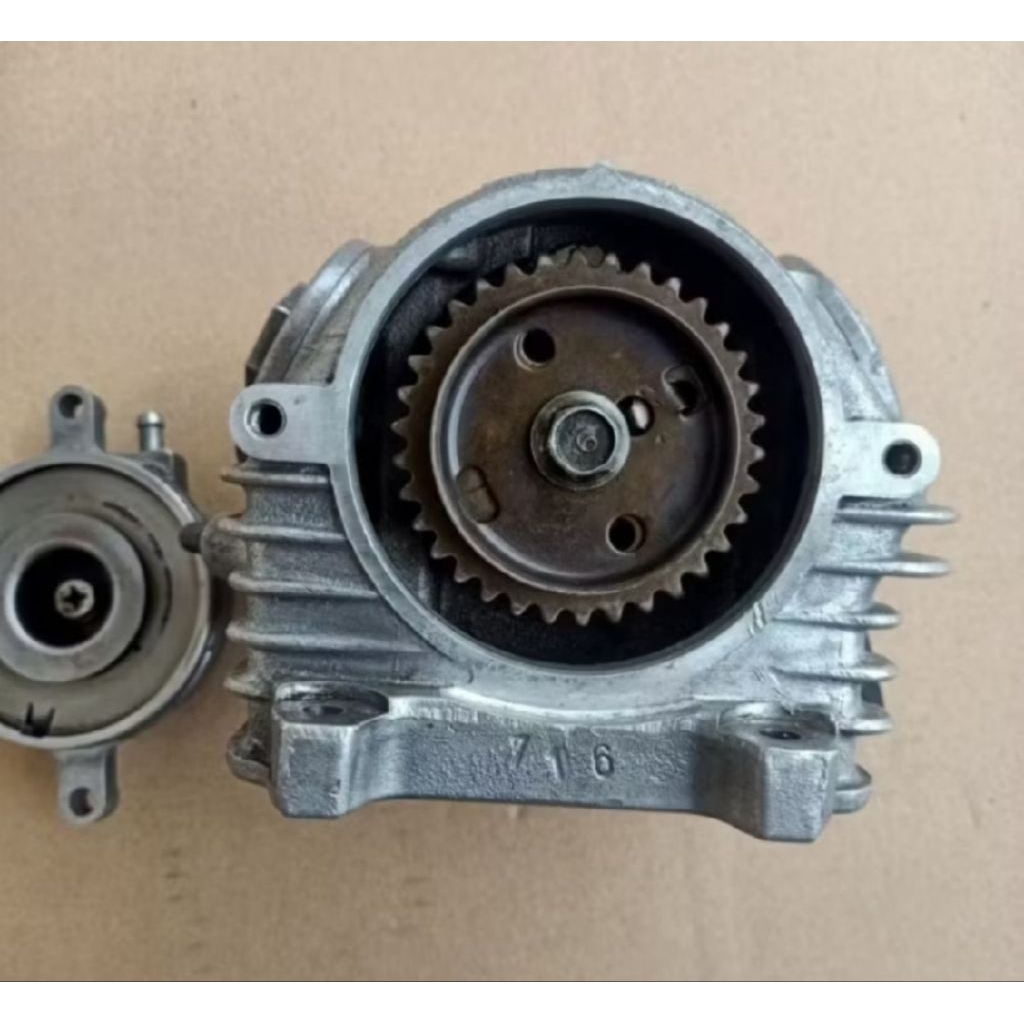 Cylinder Blok Head Ful Isian Motor Fino Karbu Mio Sporty Mio Smile Soul Karbu Original Bekas Copotan