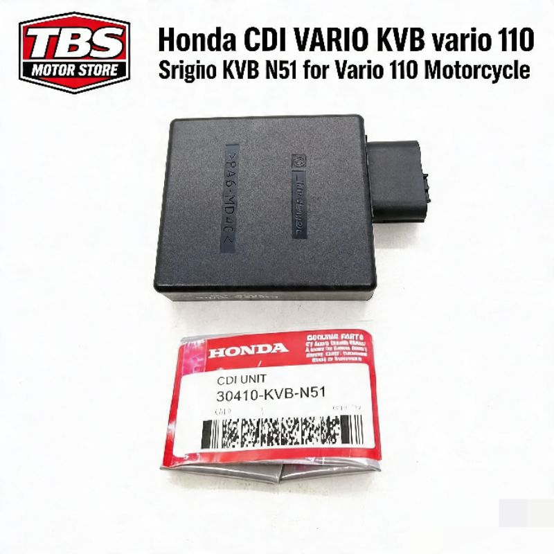 Honda CDI VARIO KVB vario 110 Original Spare Part 30410 KVB N51 untuk Motor Vario 110 Motorcycle