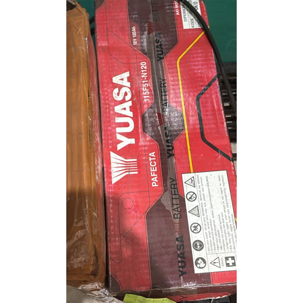 Aki Yuasa pafecta N120 (120ah) basah