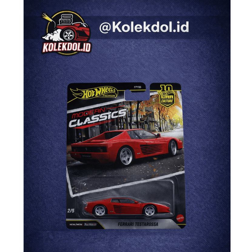 Hot Wheels Premium Ferrari Testarossa Modern Classic