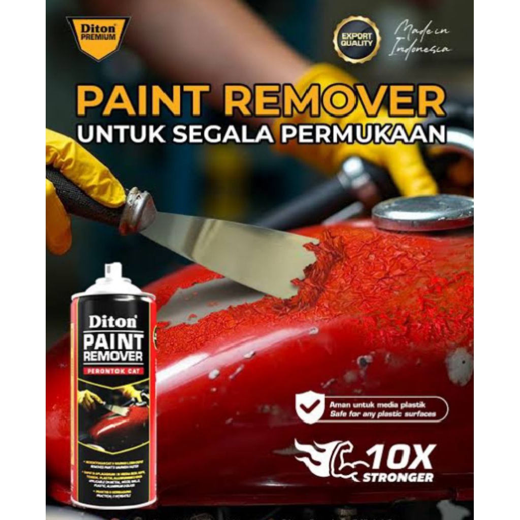Perontok Cat Remover Pilok Diton Spray Perontok Cat Besi Kayu Tembok
