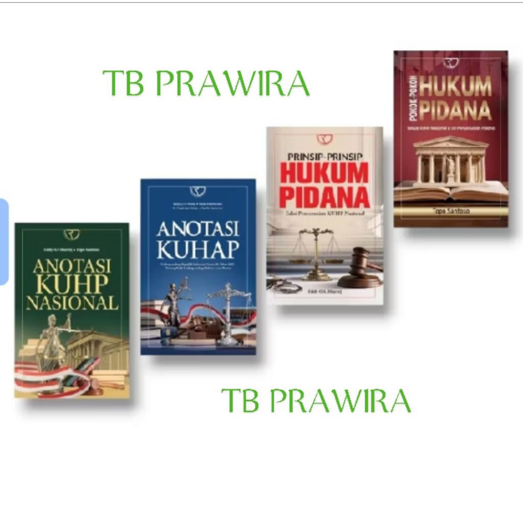Buku ANOTASI KUHP & KUHAP DAN HUKUM PIDANA