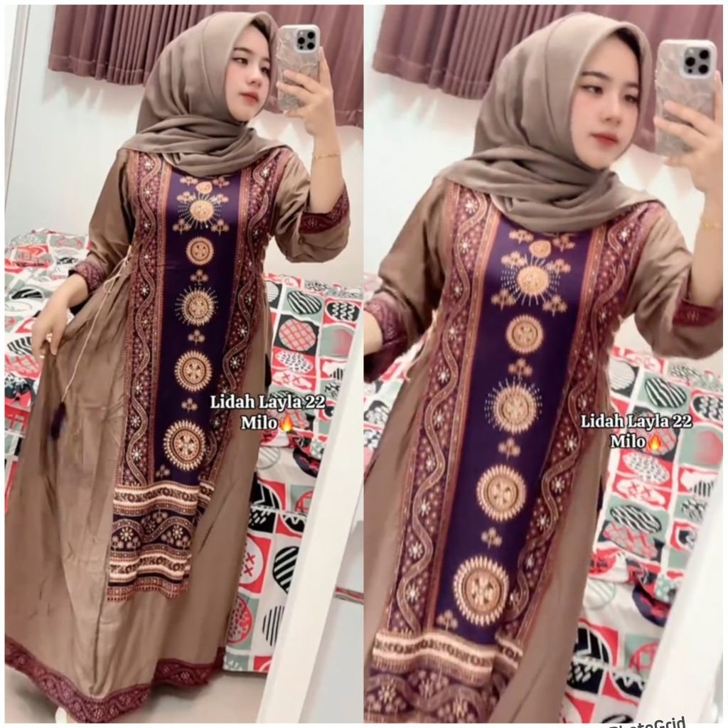Gamis hindi layla lidah terbaru#