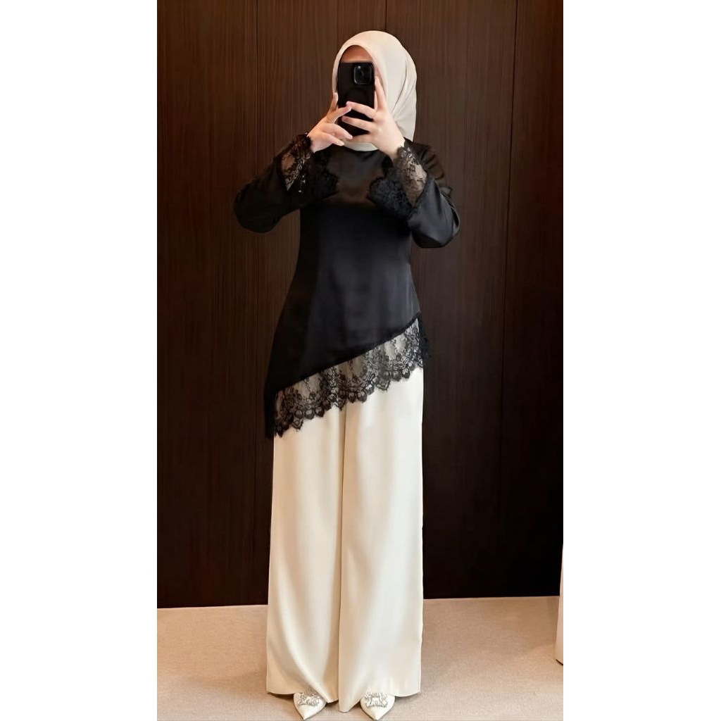 bluose renda atasan renda inner renda