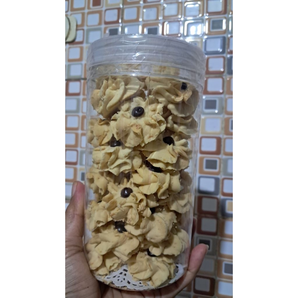 kue kering semprit kanji susu