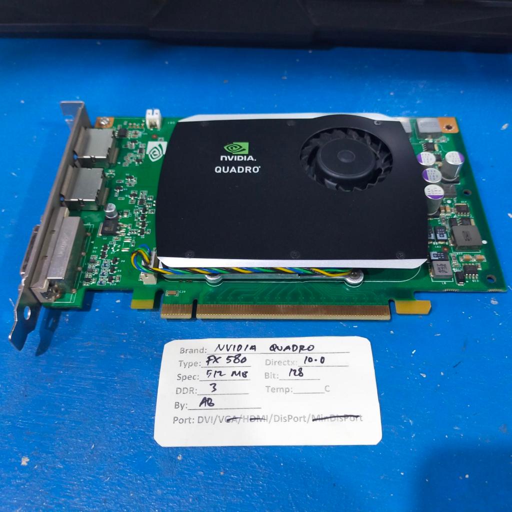 VGA Nvidia Quadro FX 580 Vram 512MB