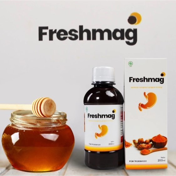 Freshmag 200ml Asli – Madu Herbal untuk Perut & Pencernaan