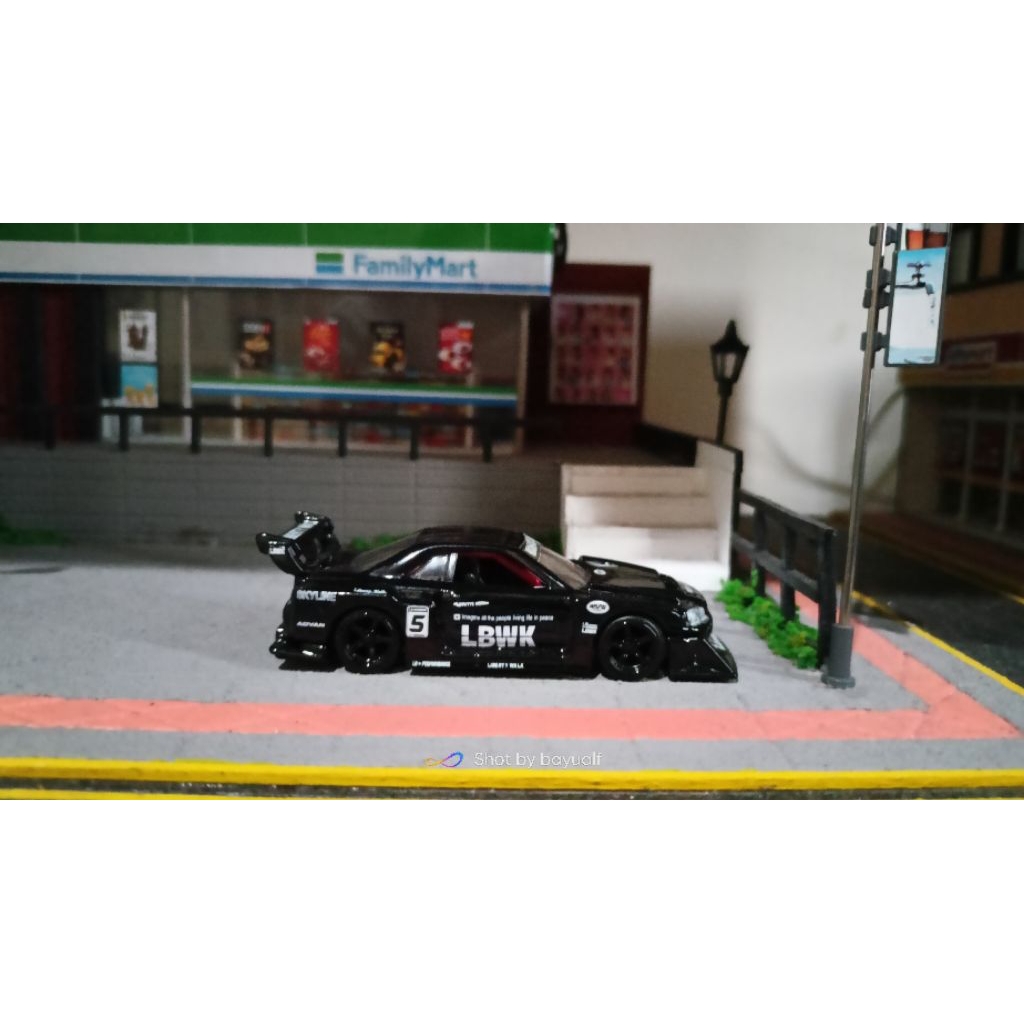 Hotwheels Lbwk R34 Custom Chase