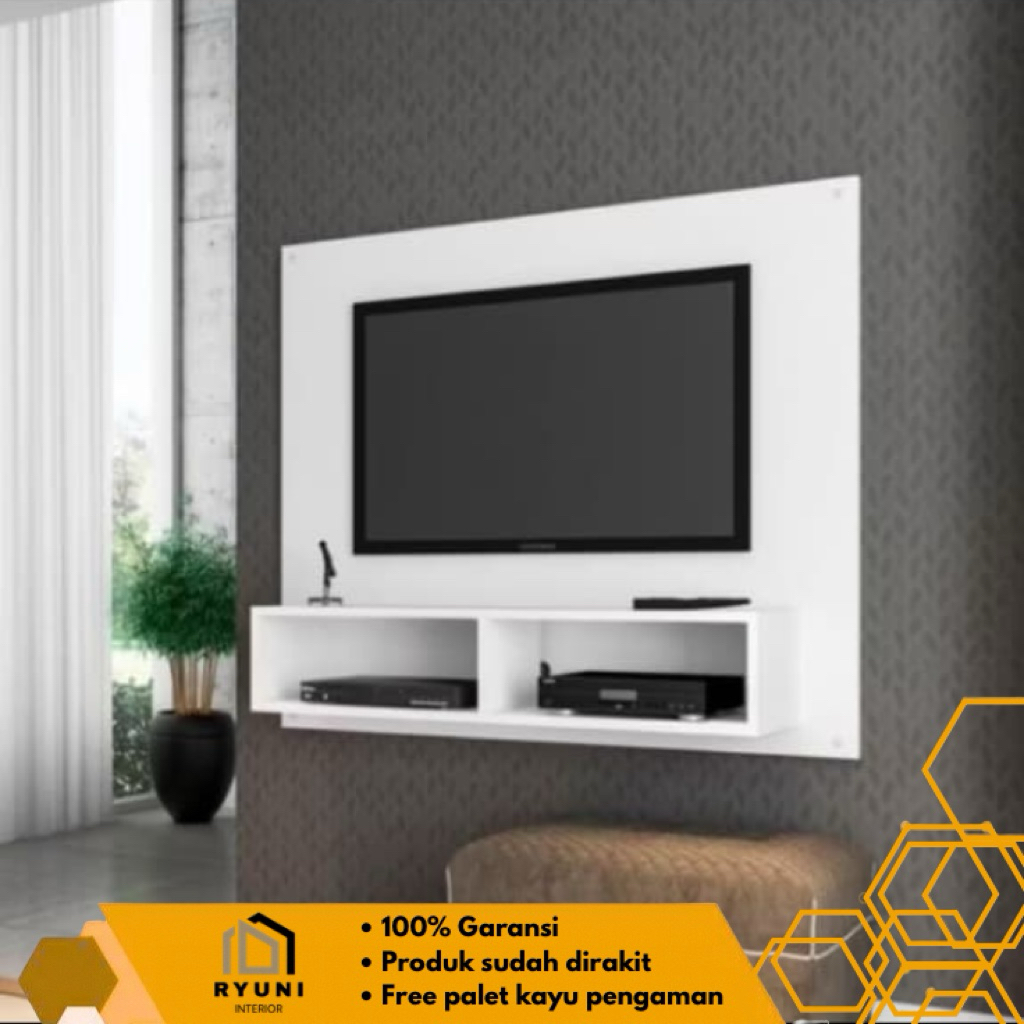 Backdrop Tv SIMPEL Minimalis Modern backdrop Tv Aestetik