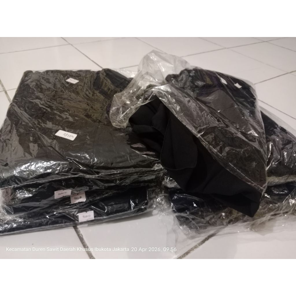JILBAB CADAR RESLETING BAHAN WOLFIS