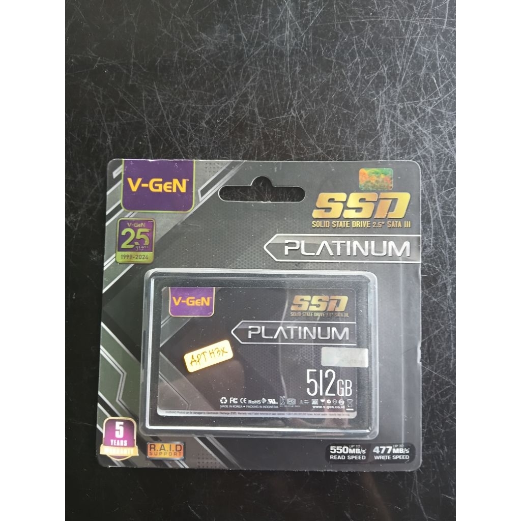 ssd v-gen platinum 512gb