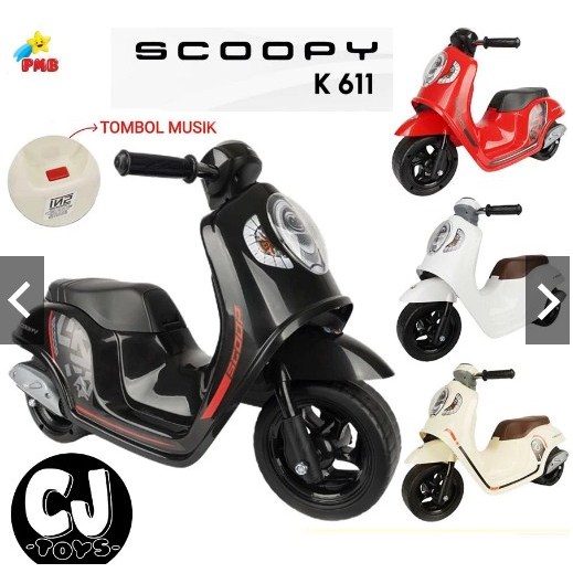 PMB TOYS SCOOPY K611 - HONDA SCOOPY K611 - MAINAN ANAK MOTOR DORONG