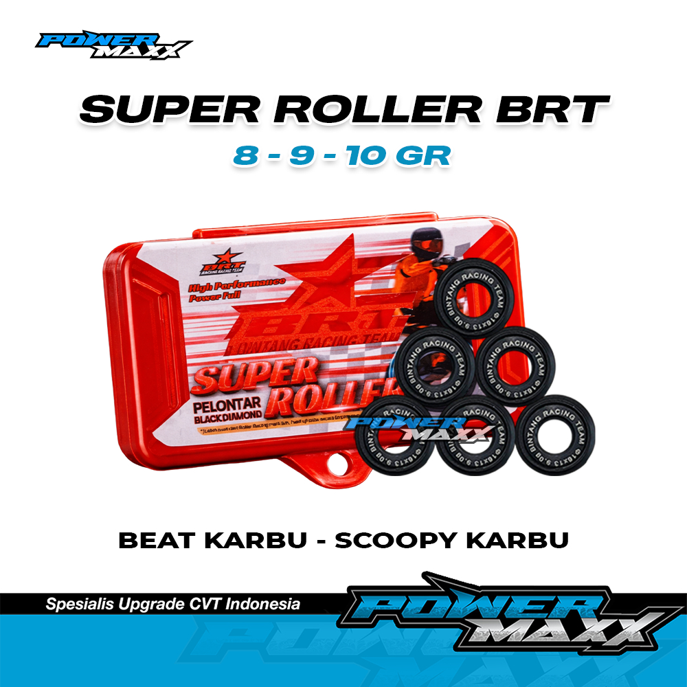 BRT - BEAT KARBU - ROLLER RACING BEAT - SCOOPY KARBU BLACK DIAMOND - ROLLER RACING BRT