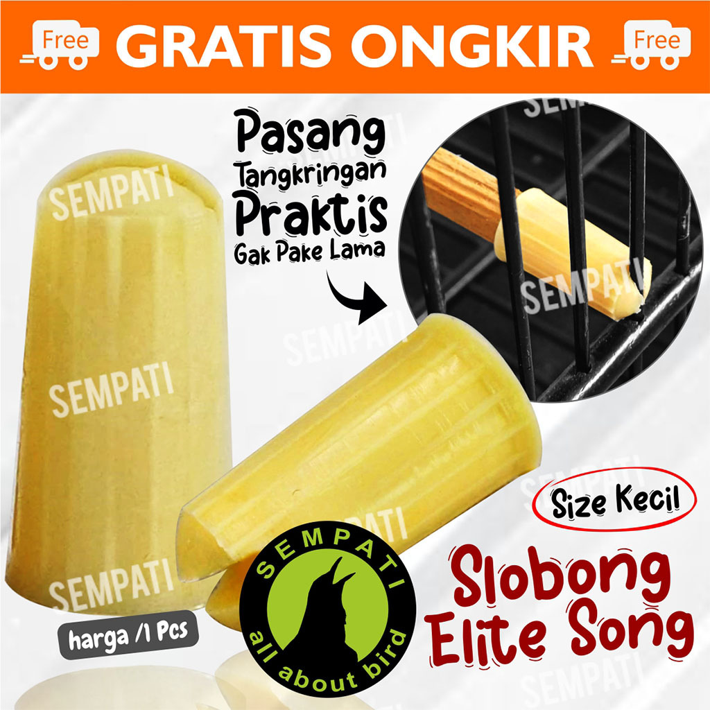 SEMPATI Slobong Selobong Selongsong Tangkringan Sangkar Kandang Burung Murai Kacer Kenari Lovebird C