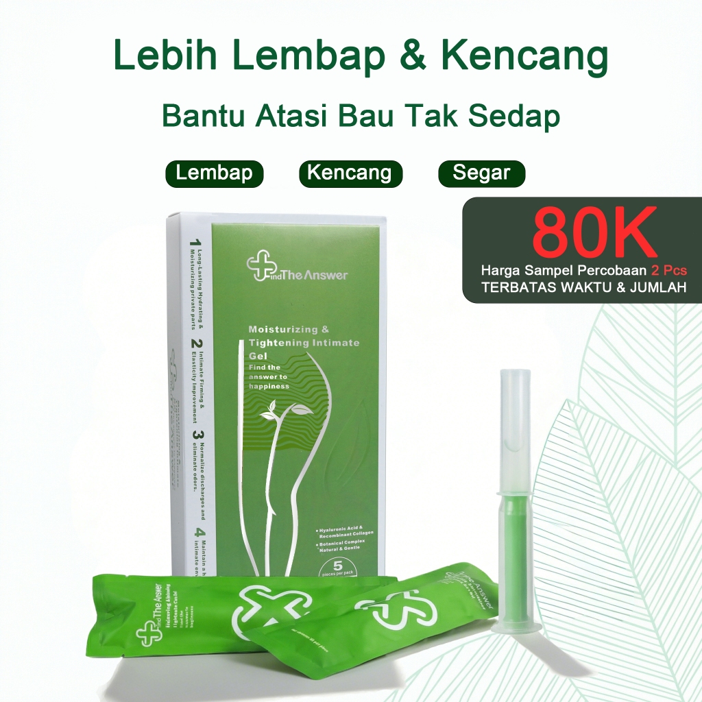 Gel Perapat Miss V Wanita | Kencangkan & Melembapkan Vagina | Atasi Longgar | Perawatan Kewanitaan A