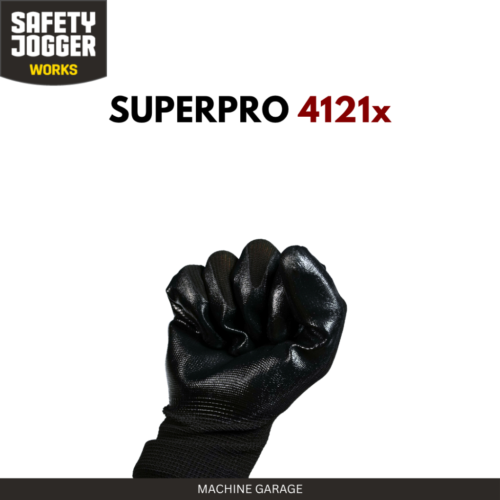 Sarung tangan poliester SUPERPRO 4121X Safety Jogger SUPERPRO