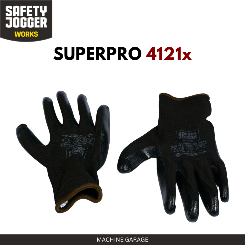 Sarung tangan poliester SUPERPRO 4121X Safety Jogger SUPERPRO