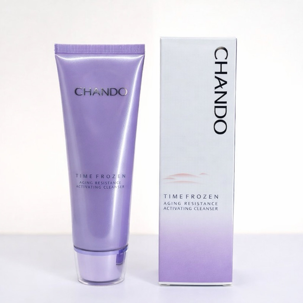 [PREORDER – CHANDO] Time Frozen Aging Resistance Cleanser 125g – Pembersih Wajah Anti-Aging & Melemb