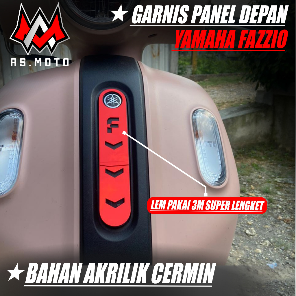 Garnis Panel Depan Yamaha Fazzio - Aksesoris Fazzio Murah