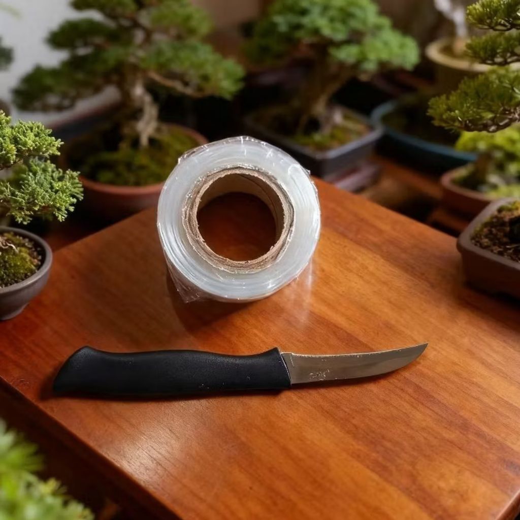 paket pisau okulasi + grafting tape paket hemat
