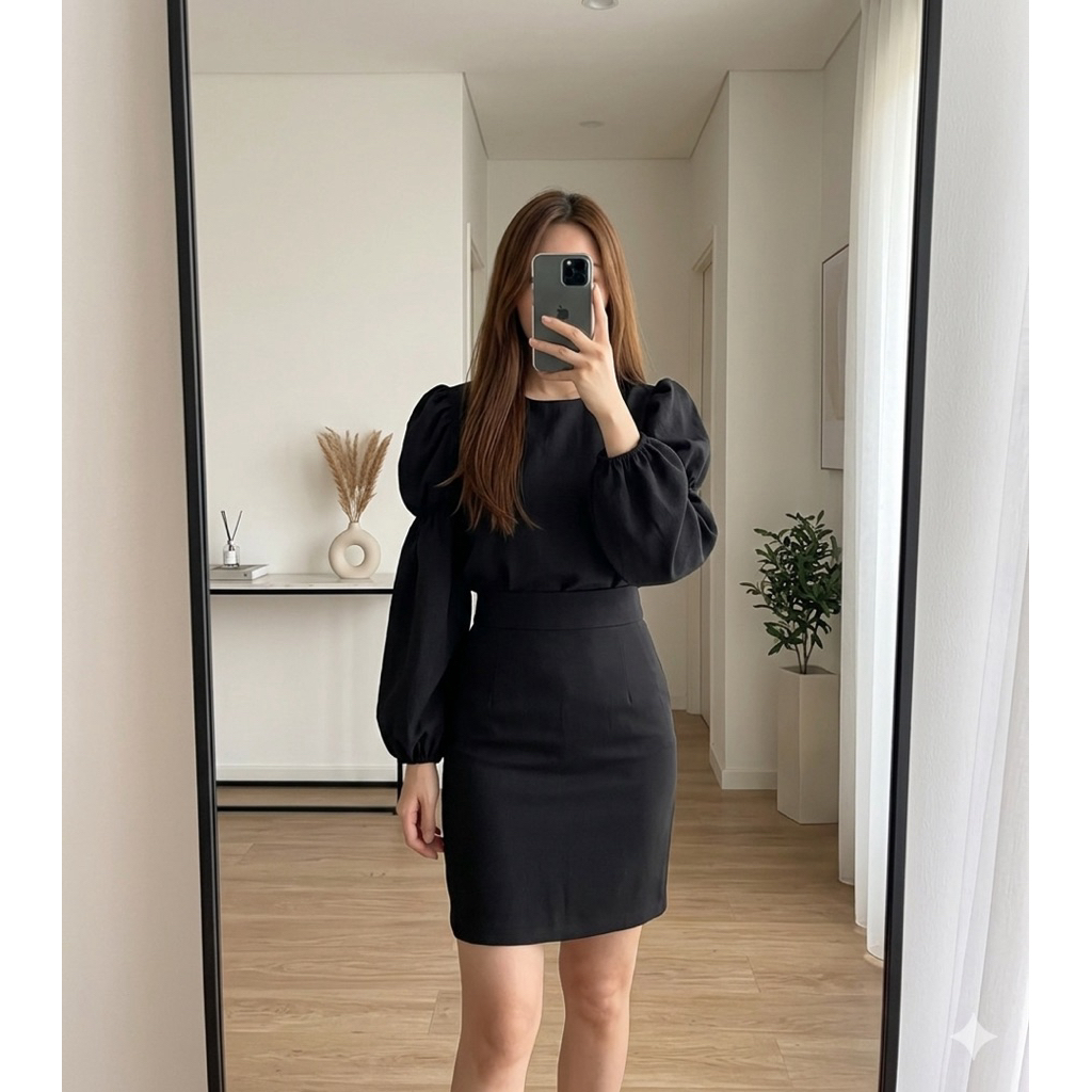 Mini Black Skirt Eprise