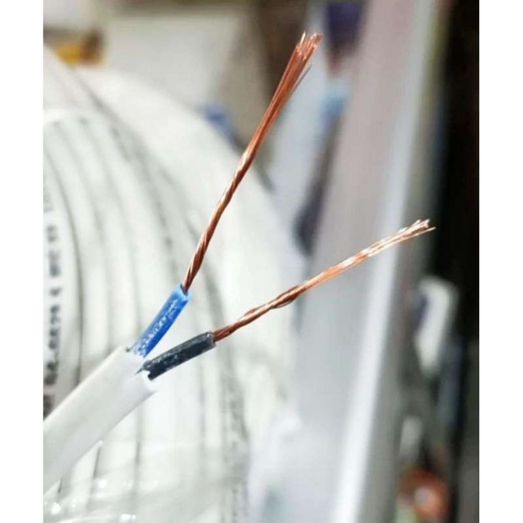 (Meteran)Kabel NYM HYO Hakamitsu 2x0,75 / Kabel Serabut Halamitsu 2x0,75