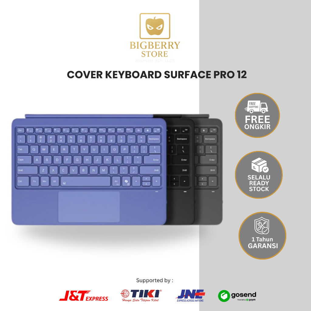 Microsoft Surface Pro 12 Inch Keyboard / Type Cover Keyboard With Slim Pen