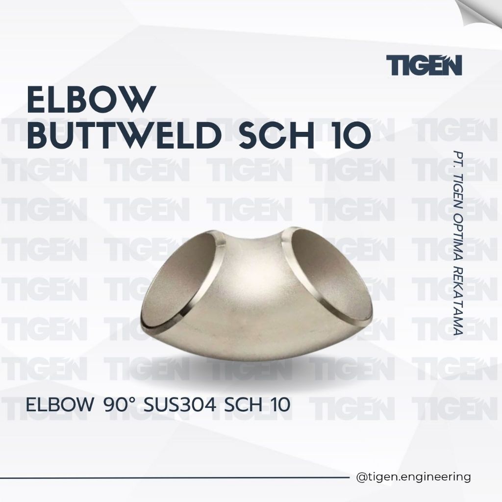 ELBOW STAINLESS STEEL 90° SCH 10