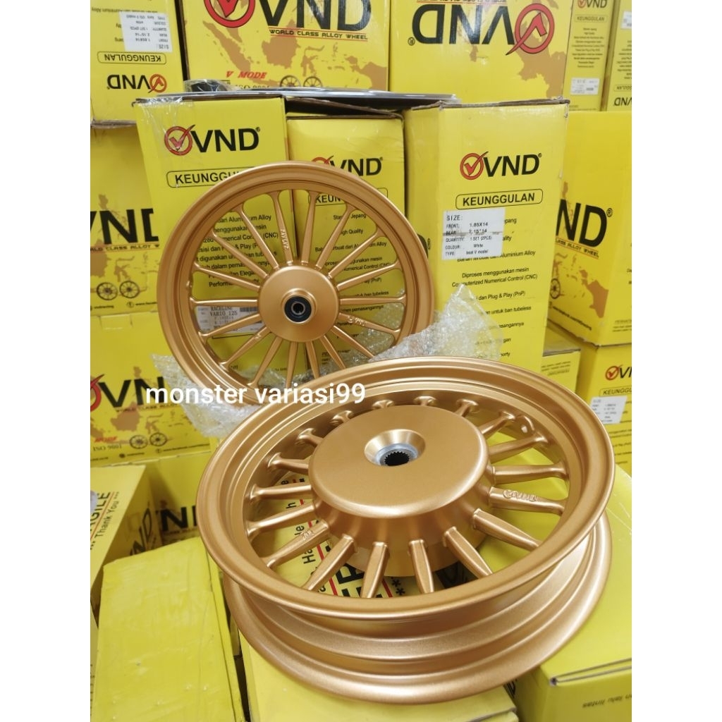 VELG RACING VND BLUERIM RING 12 NEW SCOOPY 2018/2025