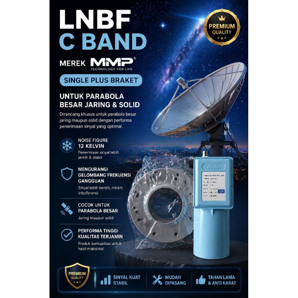 lnb MMP c  band Telkom4