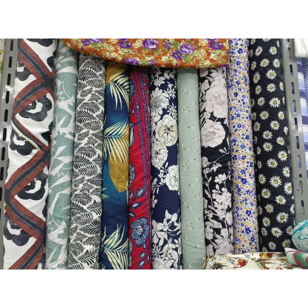 KAIN KATUN VISCOSE PREMIUM IMPORT ORIGINAL QUALITY