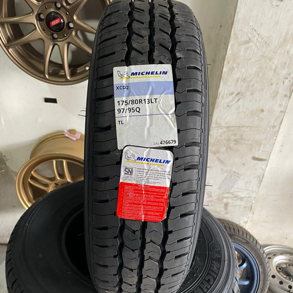 Michelin XCD2 175/80 R13 8PR Ban Mobil Angkutan Berat Carry SS L300 lama 175 R13