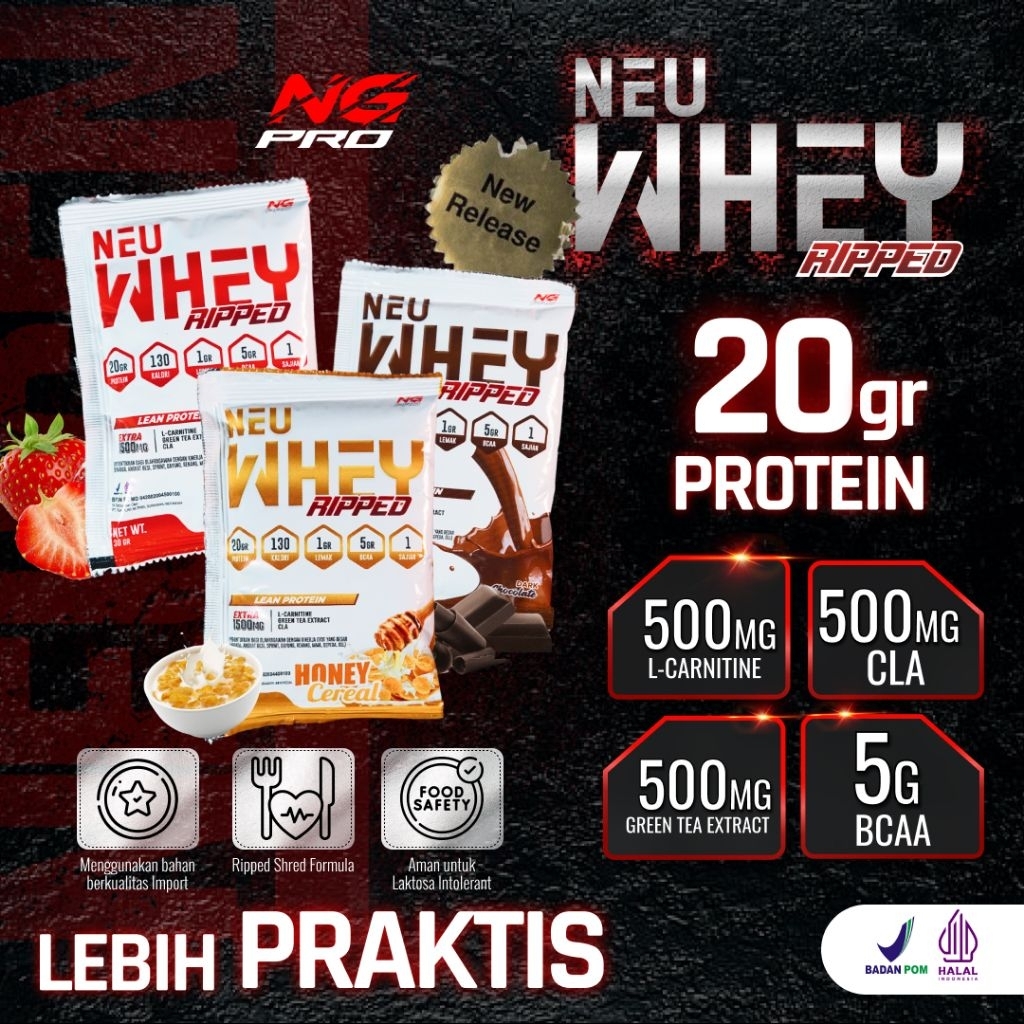 NG Pro Whey Protein Sachet Per Serving Whey Sachet