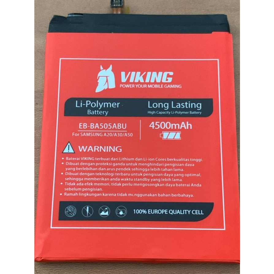 BATERAI SAMSUNG A20/A30/A10/M10 MERK VIKING // BATTERY HP SAMSUNG TANPA BOX
