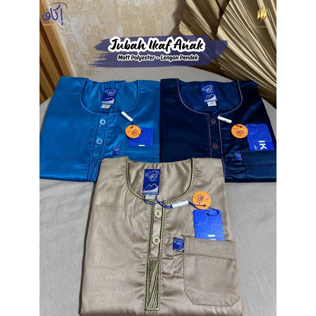 READY STOCK JUBAH IKAF ANAK BALITA/ Jubah ikaf saudi ikaf polyester anak