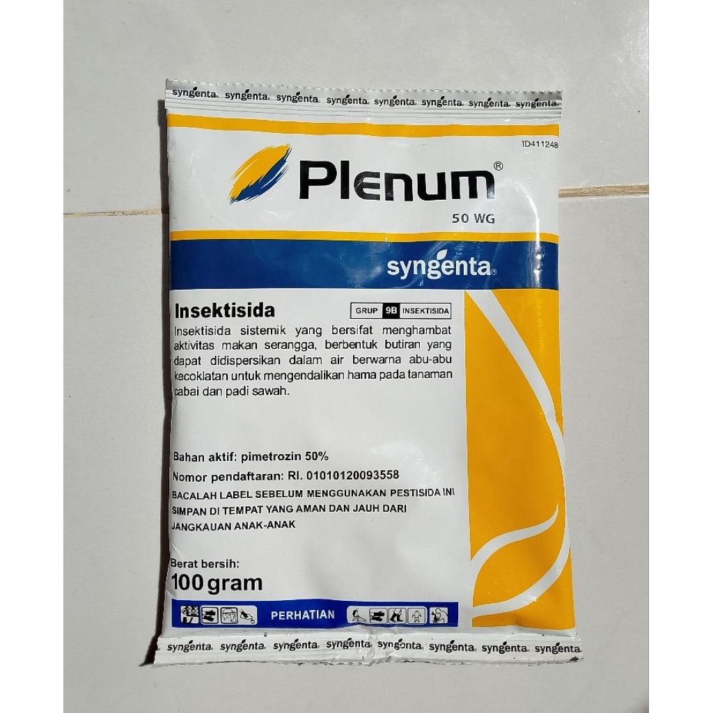 Plenum 50 WG 100 Gram - Insektisida Sistemik untuk Wereng dan Kutu
