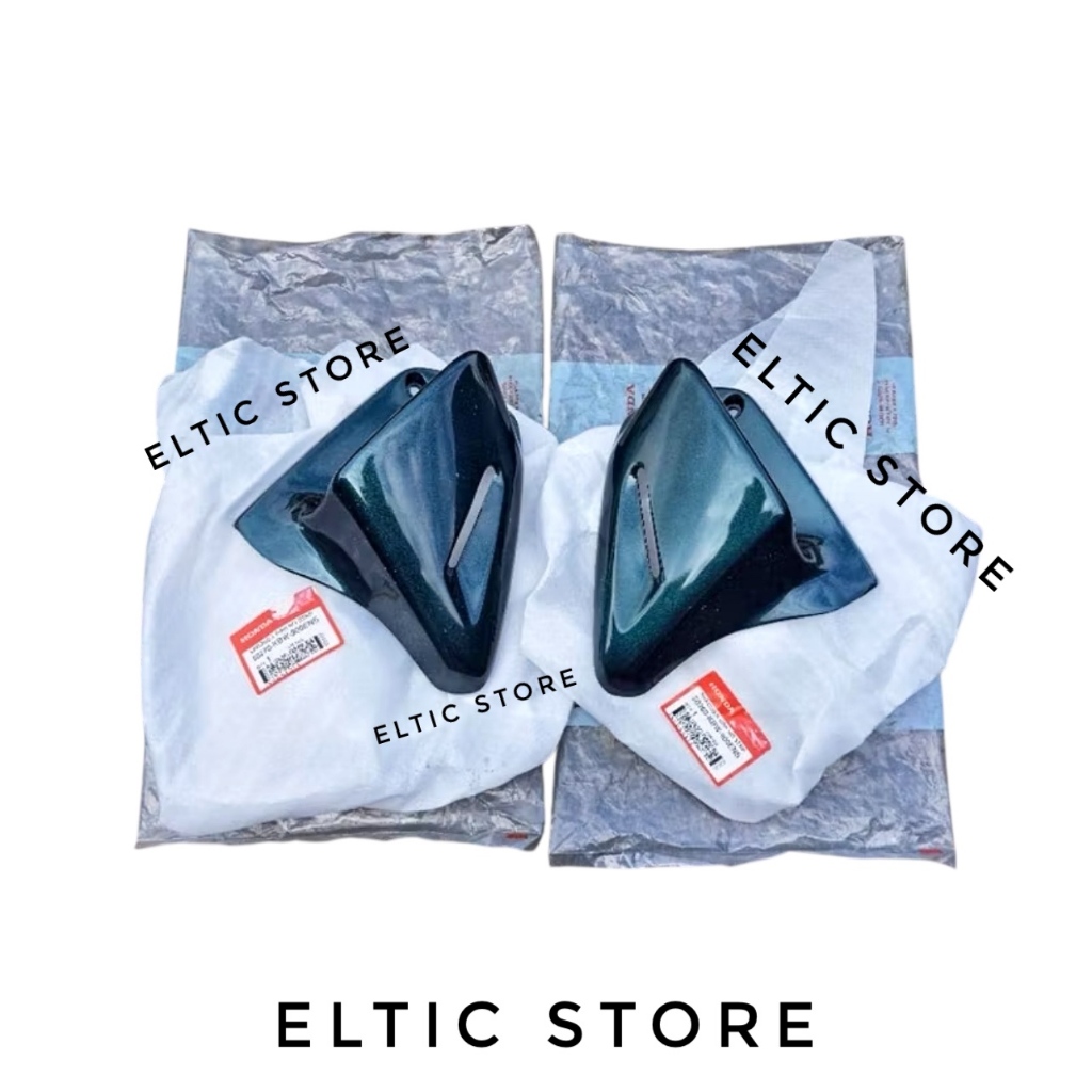 Kupingan Tangki Set Hijau Honda Tiger 2000 Original AHM