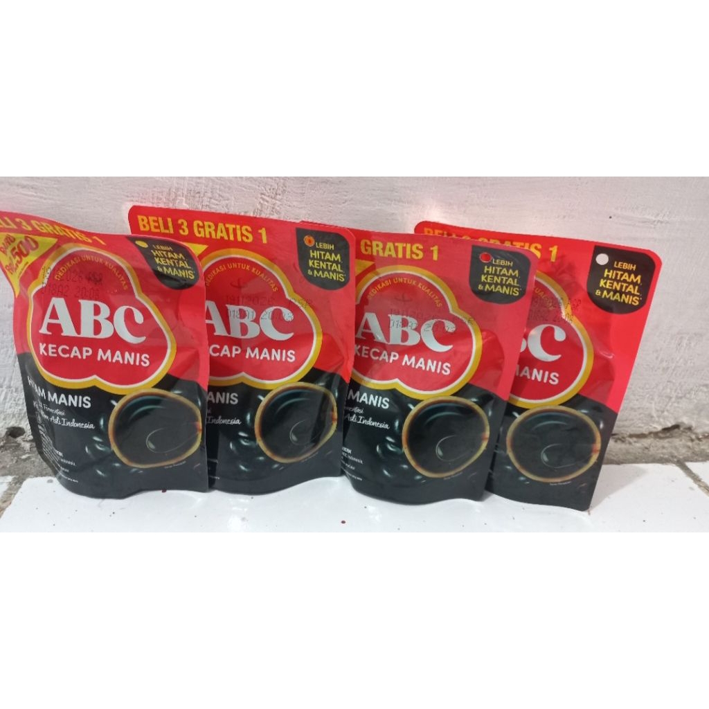 1 Karton Kecap Manis ABC Isi 60 pcs Kemasan 62gr Promo Kecap Manis ABC Harga Murah
