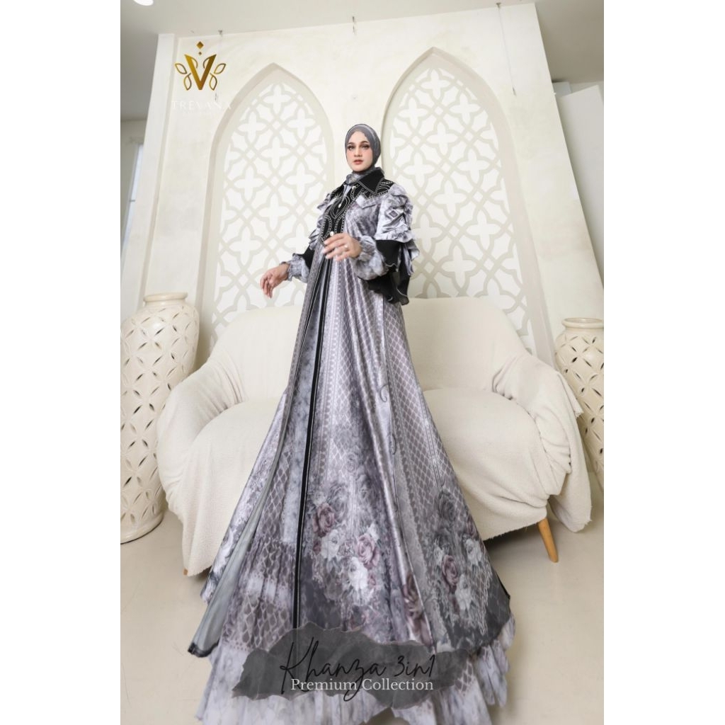 KHANZA SERIES | TREVANA COLLECTION | GAMIS SET OUTER SILK