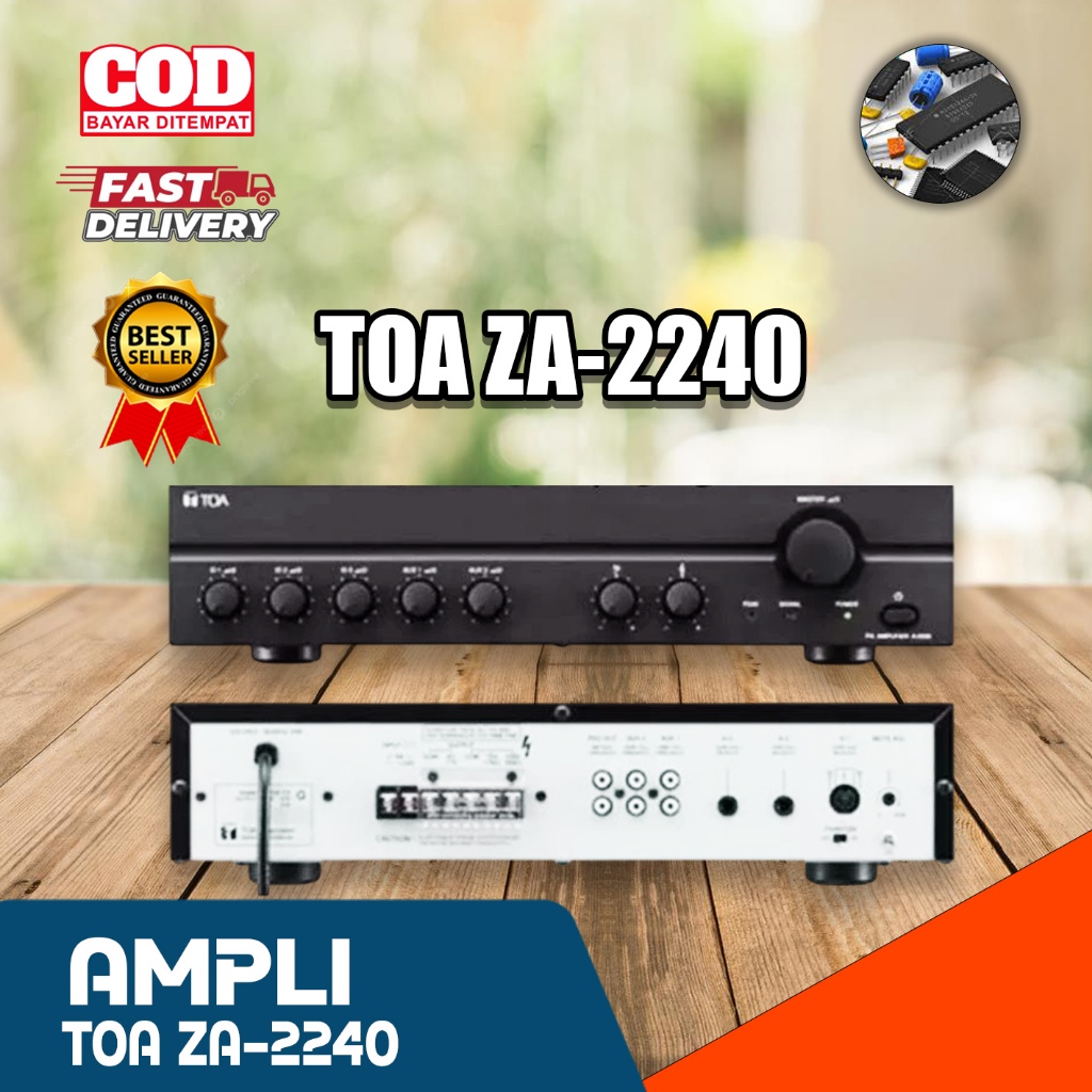 Amplifier Toa ZA 2240 ( 240 Watt ) Original / TOA ZA 2240 AMPLIFIER TOA 240WATT